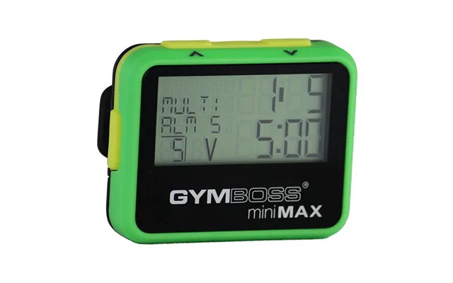 Gymboss Minimax Interval Timer Grøn