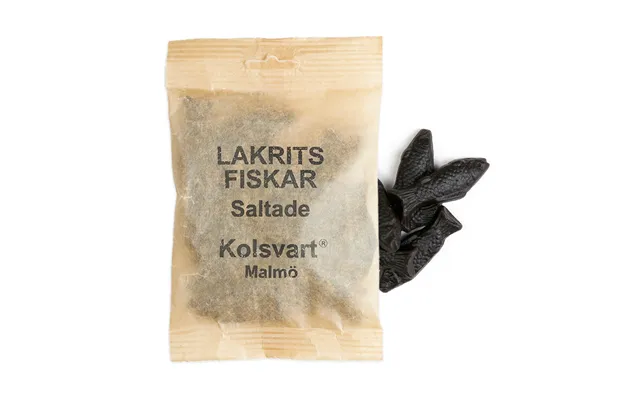 Kolsvart - Salte Lakridsfisk