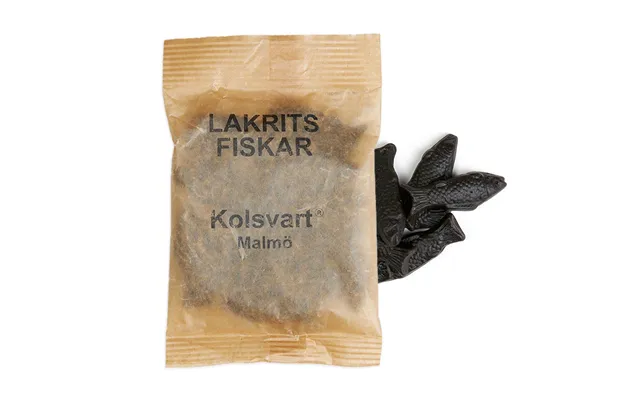 Kolsvart - Søde Lakridsfisk