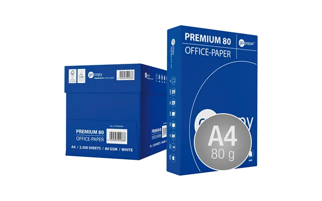 Kopipapir Printerpapir 80g A4 500 Stk