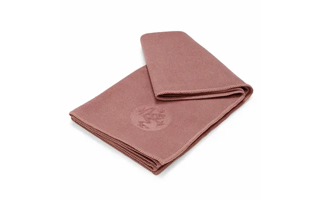 Manduka Equa Yoga Mat Håndklæde Rosa Elderberry