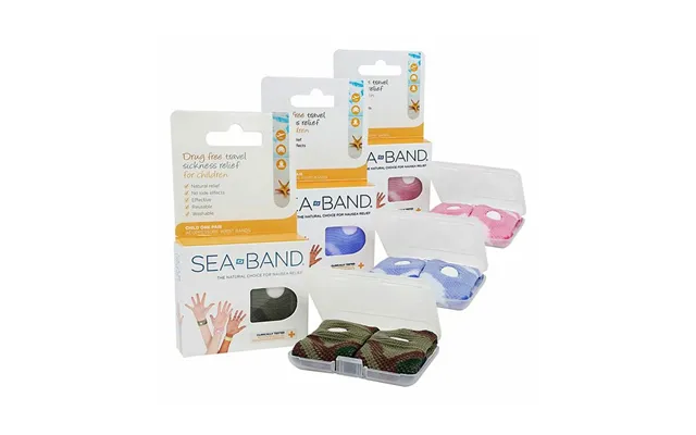 Sea-band Akupressurarmbånd Børn - Blå