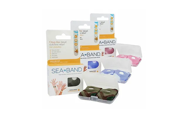 Sea-band Akupressurarmbånd Børn - Pink