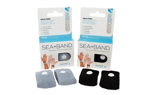 Sea-band Akupressurarmbånd Universal - Grå