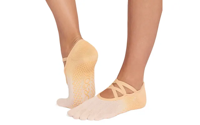 Toesox Fulltoe Elle Grip Golden Ombre - M