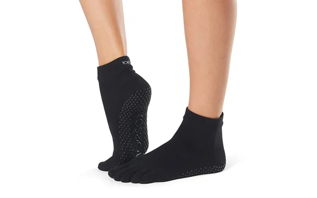 Toesox Til Yoga & Pilates Sort - Xl