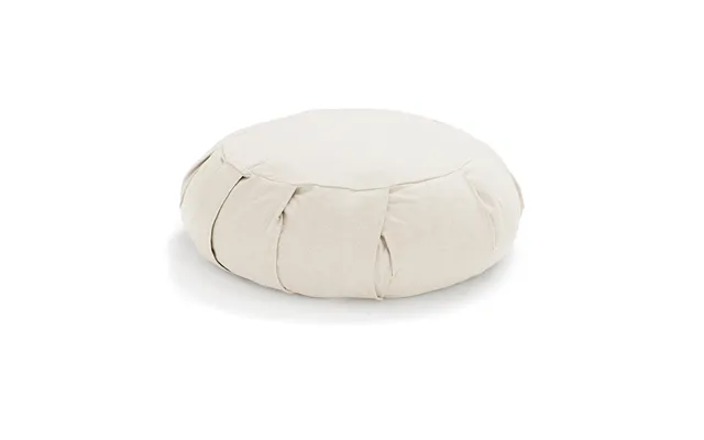 Zafu Meditationspude, Asana Rund - Natur