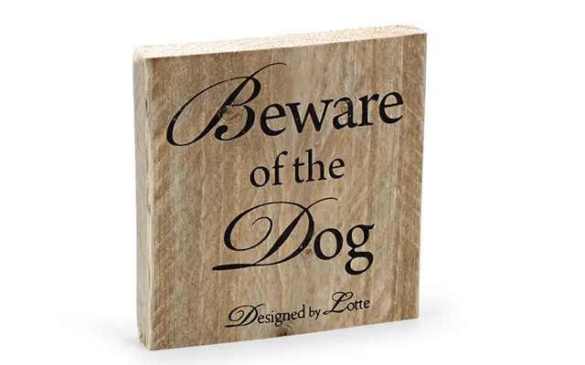 Beware Of The Dog Skilt