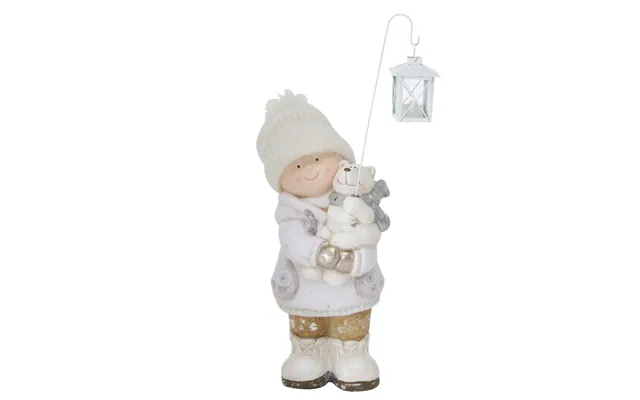 Figur - Dreng Med Lygte
