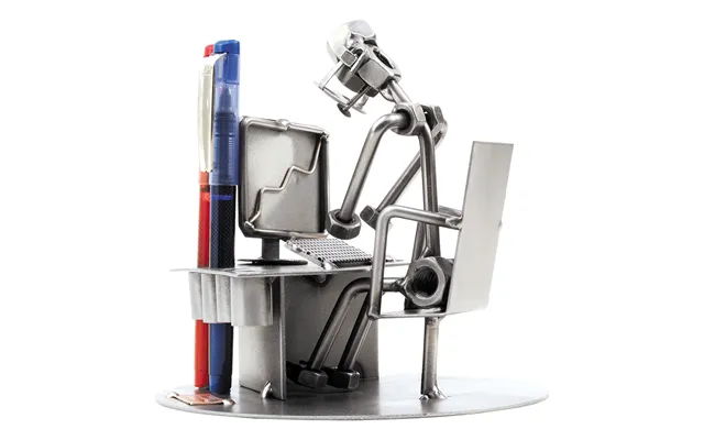 Metalfigur - Computer Programmør