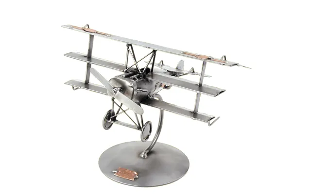 Metalfigur Flyver Fokker Red Baron