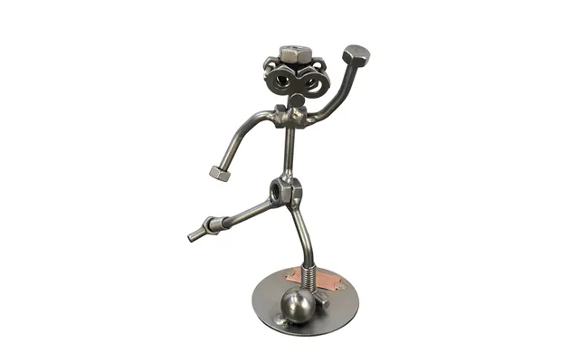 Metalfigur - Fodboldspiller