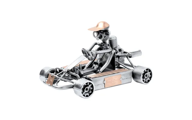 Metalfigur - Gokart