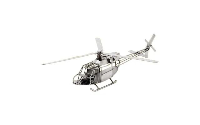Metalfigur Helikopter