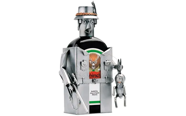 Metalfigur - Jæger Flaskeholder