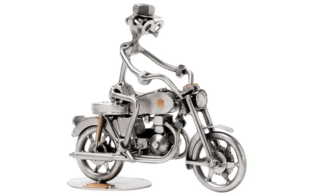 Metalfigur - Motorcykel