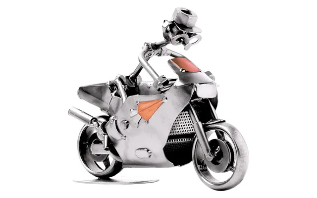 Metalfigur - Motorcyklist