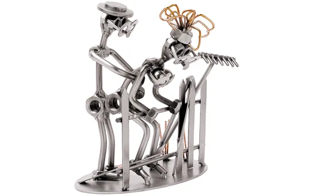 Metalfigur - Sex Ved Hegn