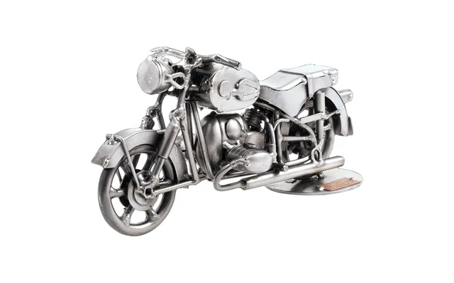 Metalfigur - Tysk Klassisk Motorcykel