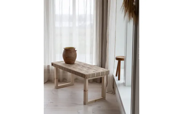 Luna Bænk Natur Træ 100 Cm