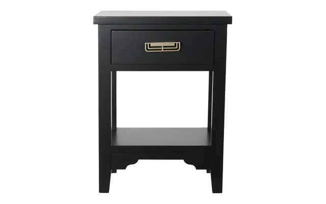 Natbord Sort - Elegant Stil 48 X 30 X 65 Cm