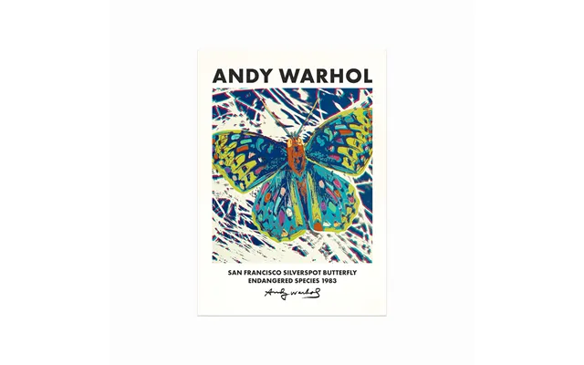 Andy Warhol Butterfly