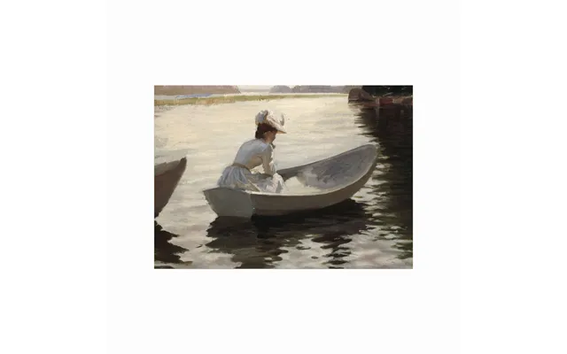 Antik Plakat On The Lake