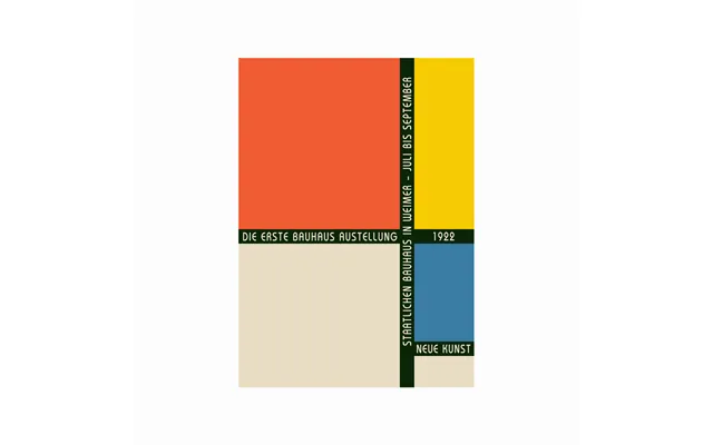 Bauhaus Plakat Bauhaus Exhibition Poster 1922