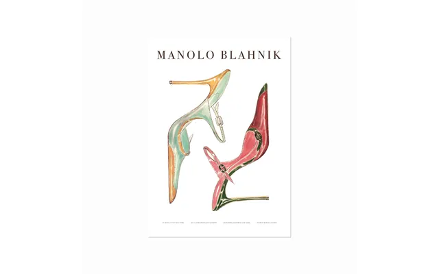 Fashion Plakat Manolo Blahnik 02