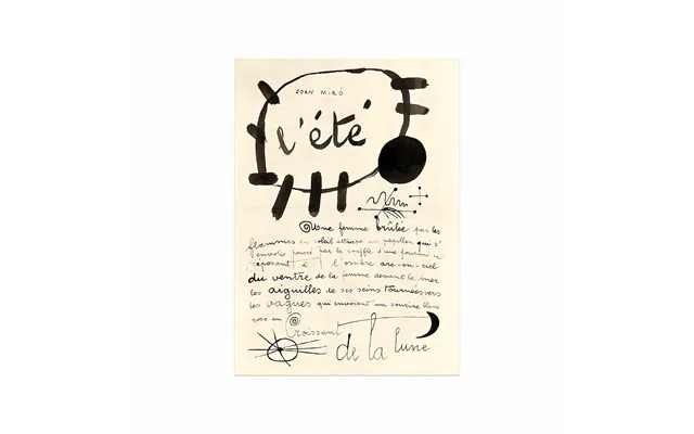 Joan Miró L'été
