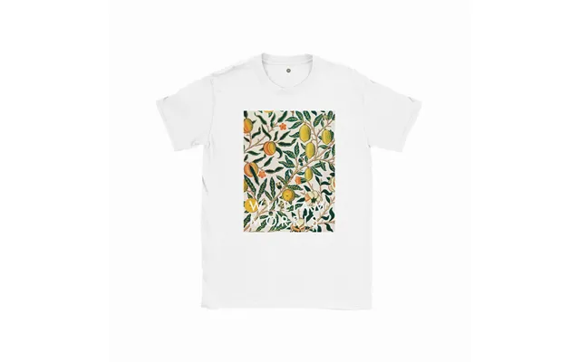 Kunst T-shirt William Morris Four Fruits Yellow