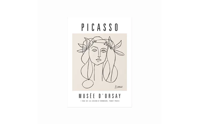 Pablo Picasso Plakat Visage