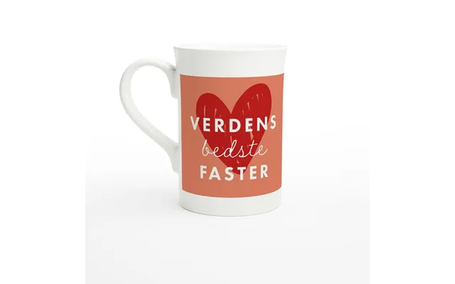 Verdens Bedste Faster Porcelænskrus 295 Ml