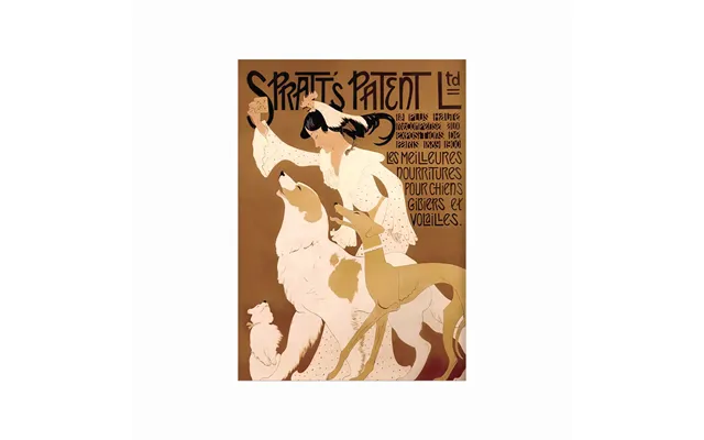 Vintage Plakat Spratt's Patent Ltd