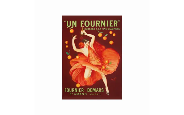 Vintage Plakat Un Fournier