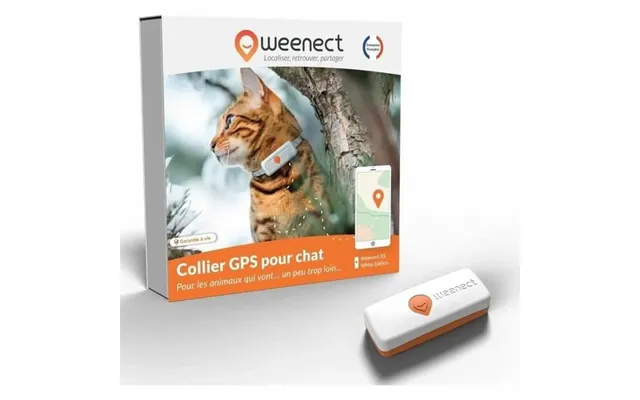Antitabs-lokalisator Weenect Weenect Xs Gps Kat Hvid