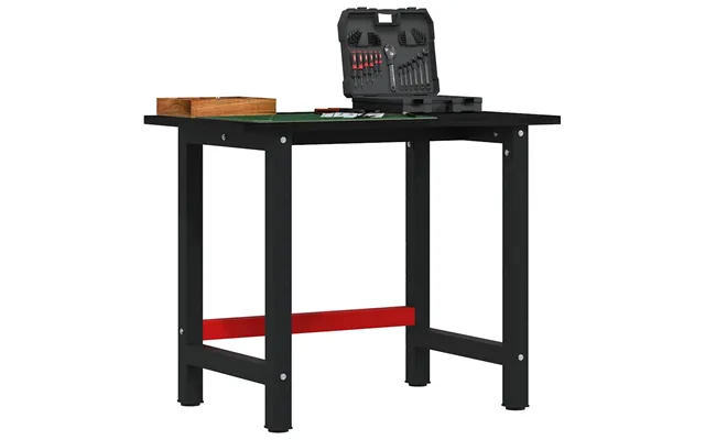 Arbejdsbænk 100x60x81,5 Cm Massivt Egetræ Mørkebrun