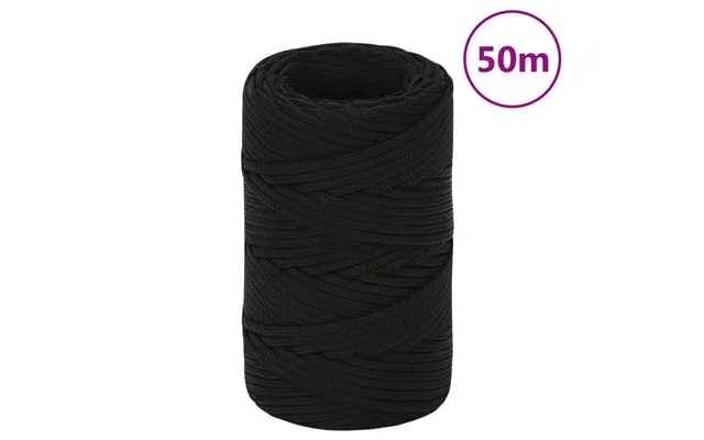 Arbejdsreb 2 Mm 50 M Polyester Sort