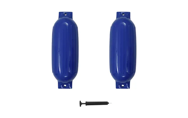 Bådfendere Til Båd 2 Stk. 69x21,5 Cm Pvc Blå