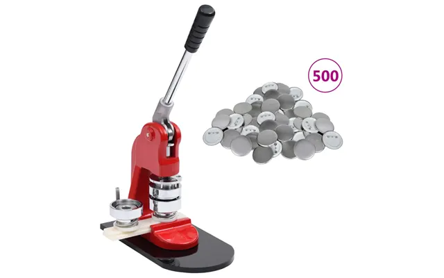 Badgemaskine Med 500 Badges 25 Mm