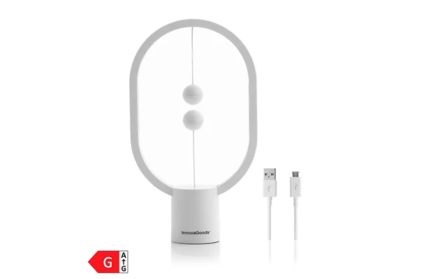 Balancelampe Med Magnetisk Switch Magilum Innovagoods Hvid 3 W Refurbished C