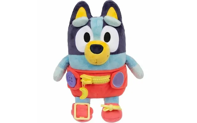 Bamse Bluey Blå Rouge Plastik