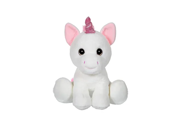 Bamse Gipsy Eyes Pets Hvid 40 Cm Enhjørning