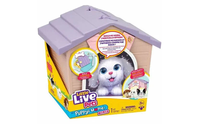 Bamse Little Live Pets Surprise Niche Pink Plys Frø Hund