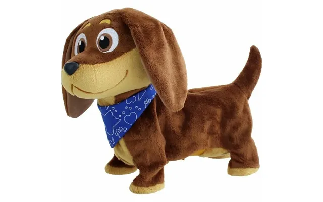 Bamse Med Bevægelser Goliath Hund 28 Cm