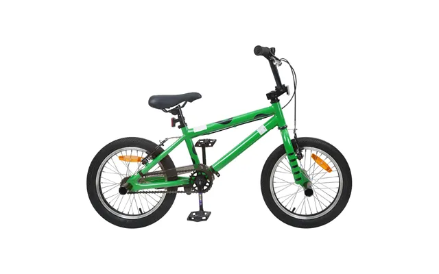 Bmx Cykel 16 Tommer Til 5-8 År Gamle Grøn