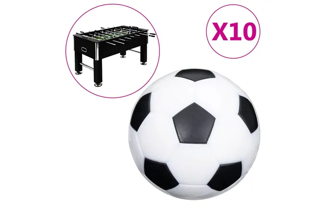 Bolde Til Bordfodbold 10 Stk. 32 Mm Abs
