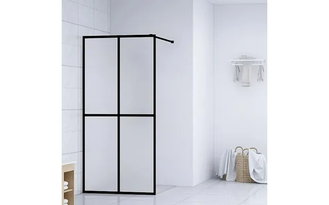Bruseafskærmning 140x195 Cm Hærdet Glas Matteret