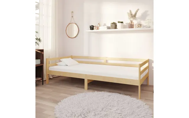 Daybed Med Madras 90x200 Cm Massivt Fyrretræ