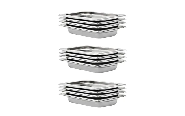 Gastronorm Beholder 12 Stk. Gn 1 4 40 Mm Rustfrit Stål